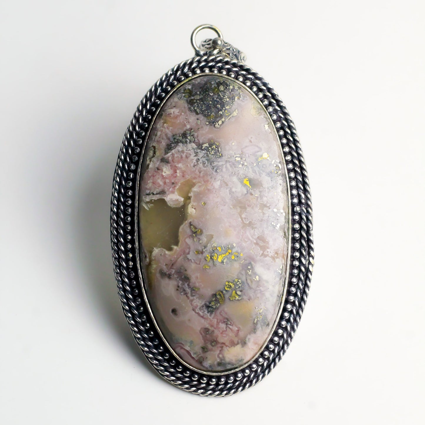 Rhodochrosite Pendant