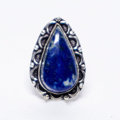 Lapis Lazuli Crystal Ring