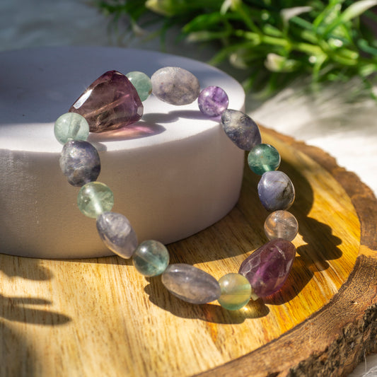 Spiritual Enlightenment, Grounding, Communication with Spirit, Self Love and Joy!Crystal and Stone Combination Bracelet Jewellery