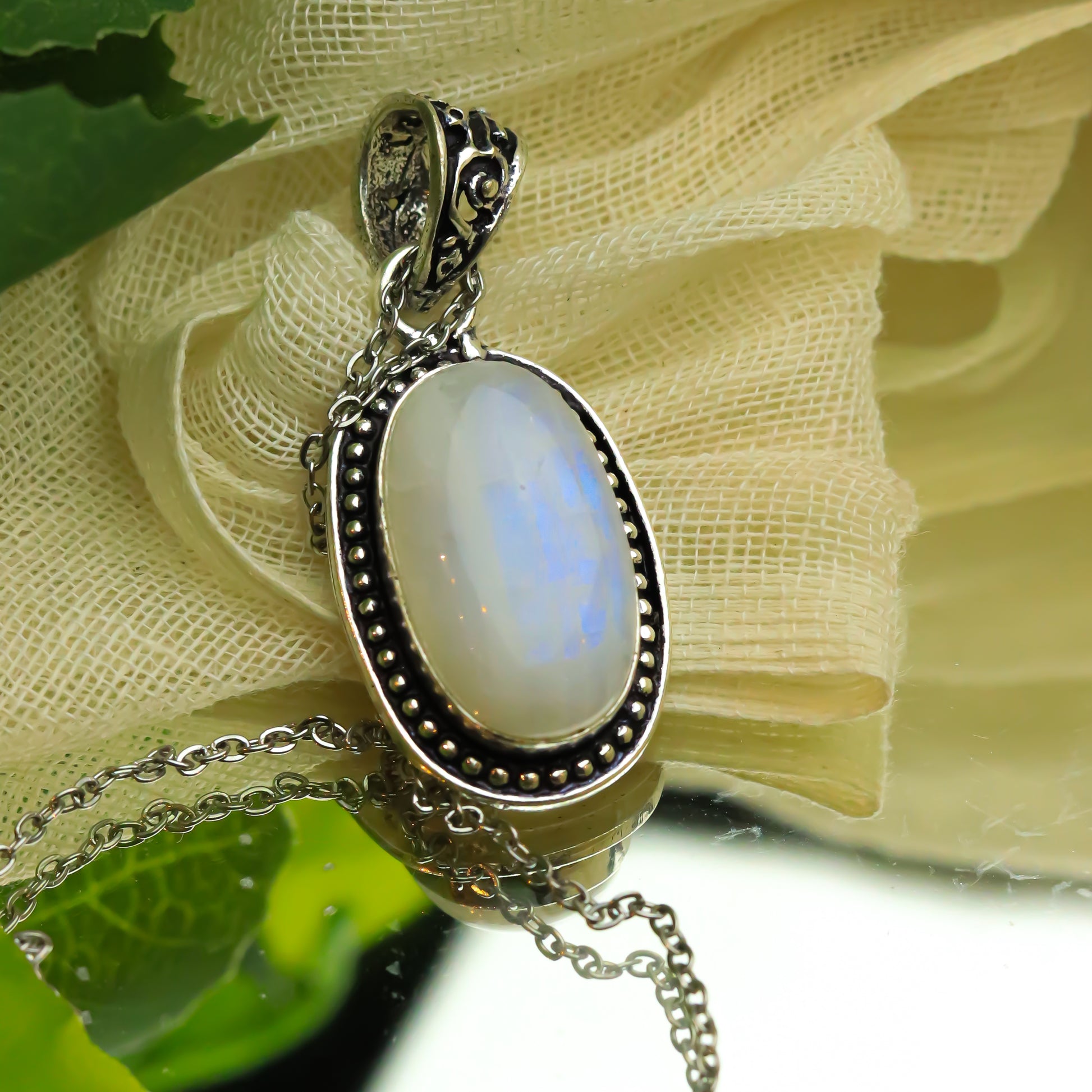 Real Moonstone Pendant