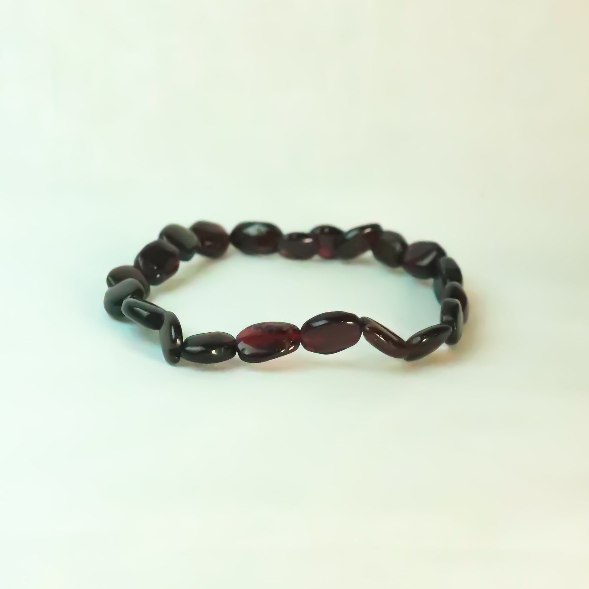 Real Garnet Tumble Bracelet