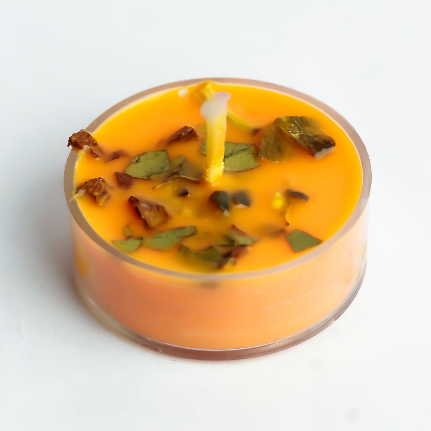 Orange Tea Light Daily Ritual Candle