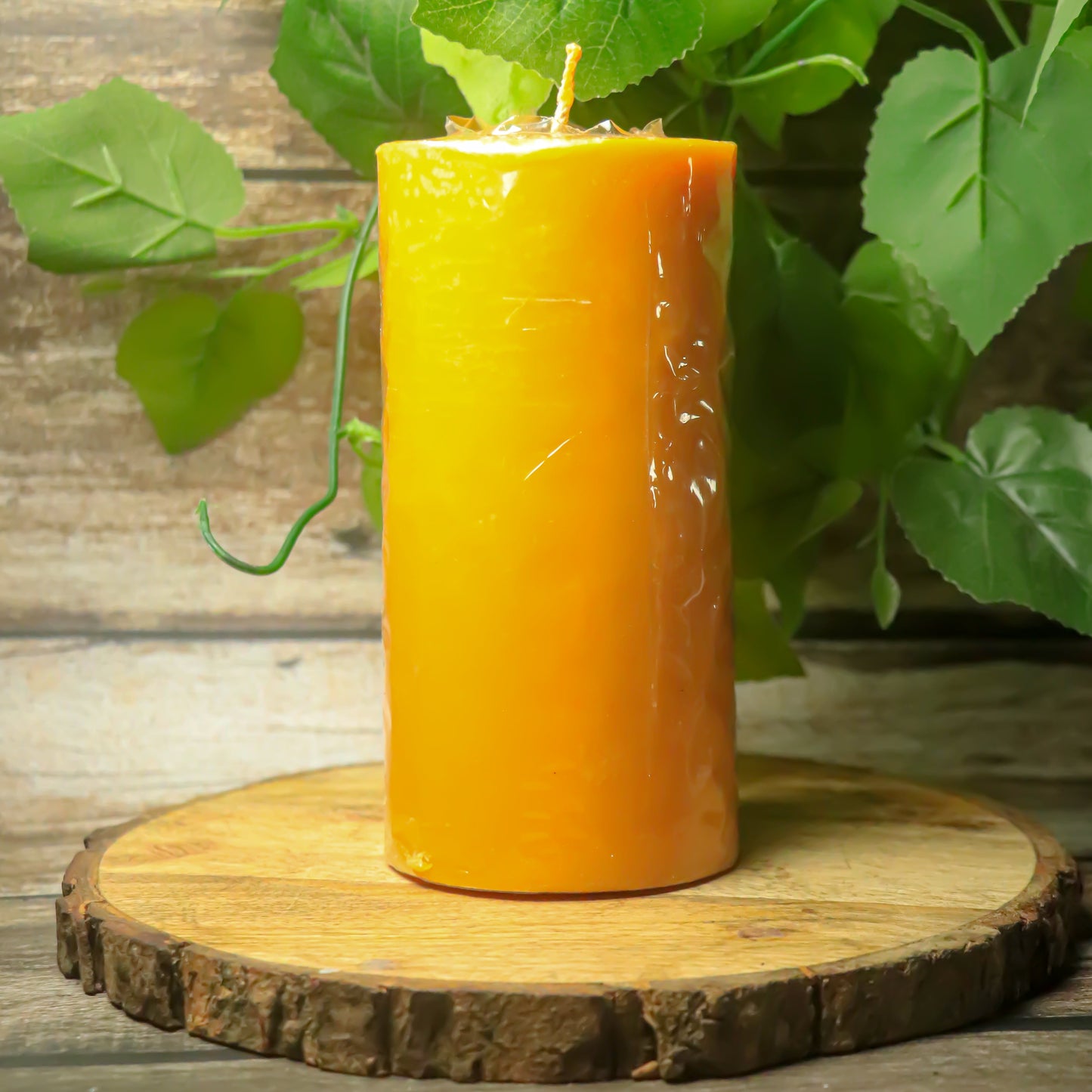 Real Orange Pillar Basic Daily Ritual Candle