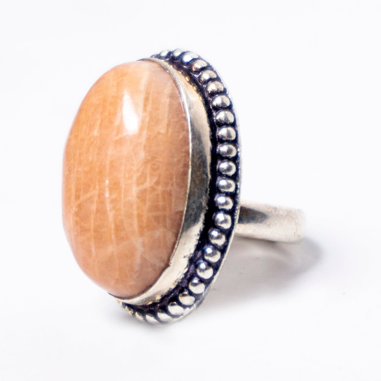 Scolecite Crystal And Stone Ring Jewellery