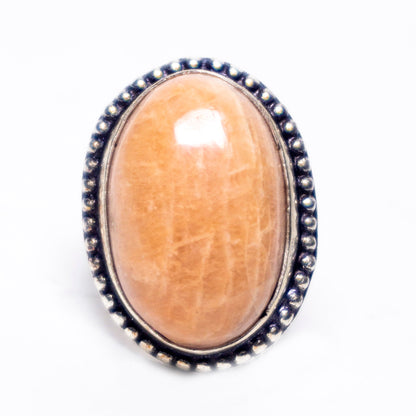 Scolecite Crystal And Stone Ring Jewellery