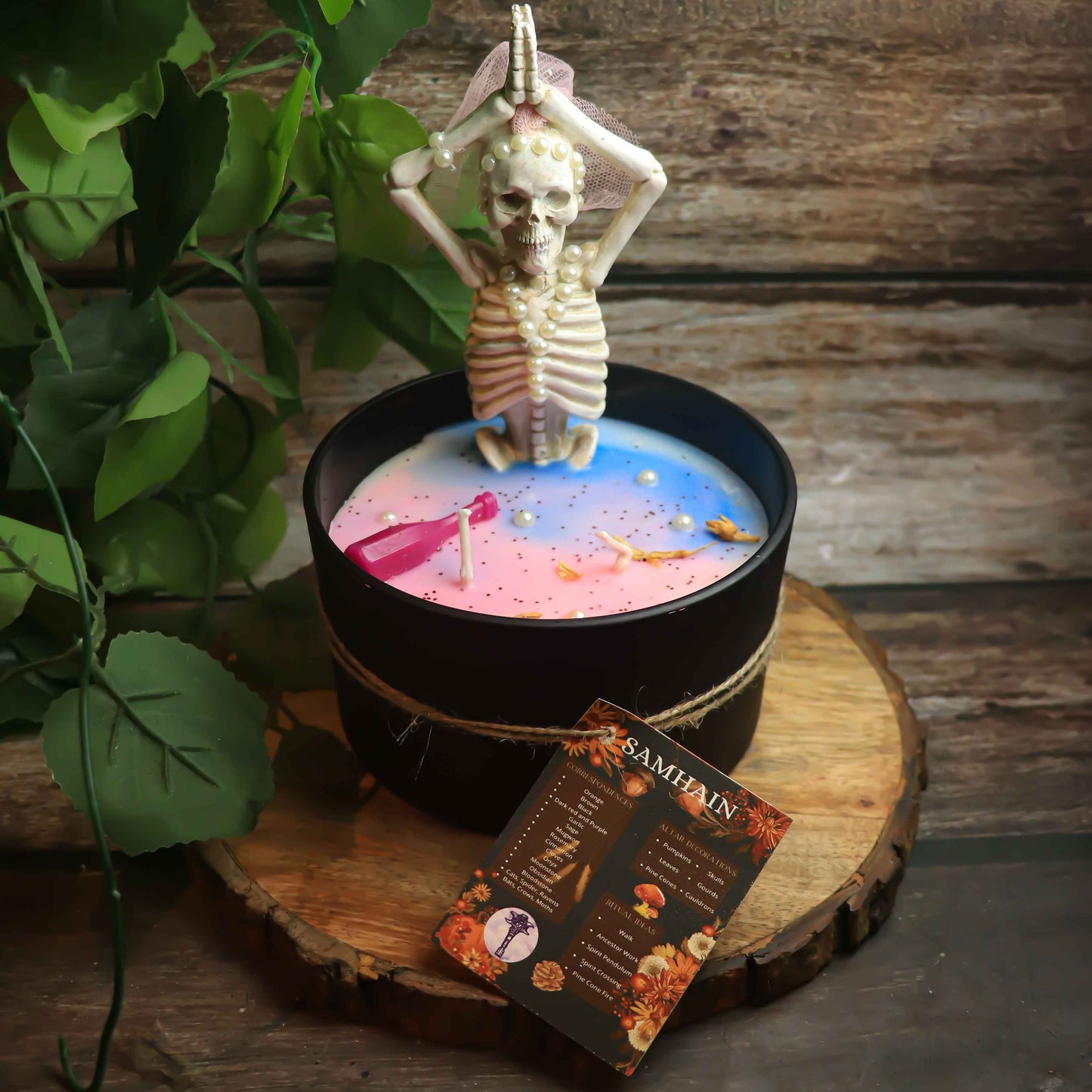 Premium Edition Halloween/Samhain Intention Candles