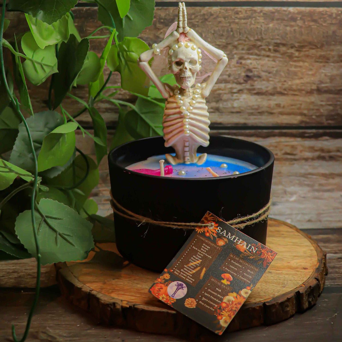 Premium Edition Halloween/Samhain Intention Candles