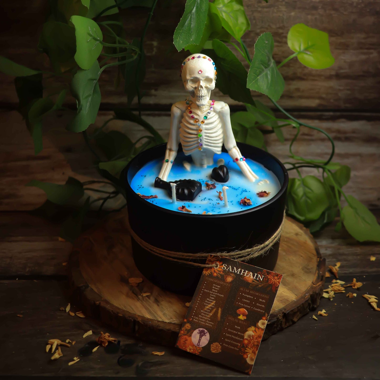 Premium Edition Halloween/Samhain Intention Candles