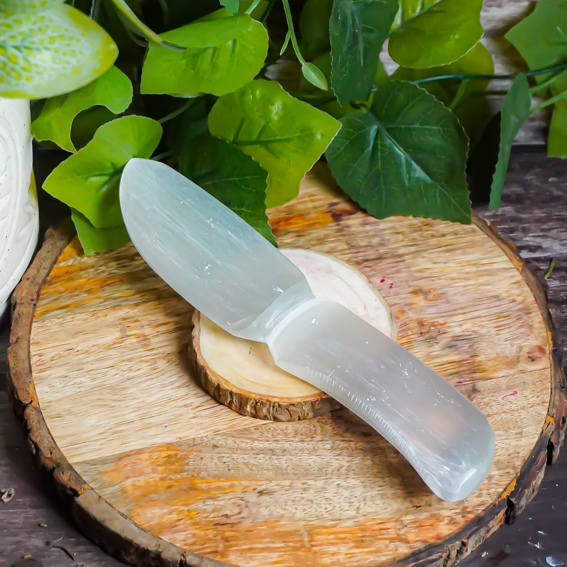 Real Selenite knife Alterware