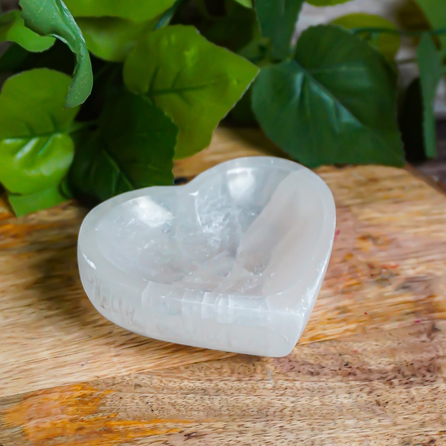 Real Vintage Selenite Bowl