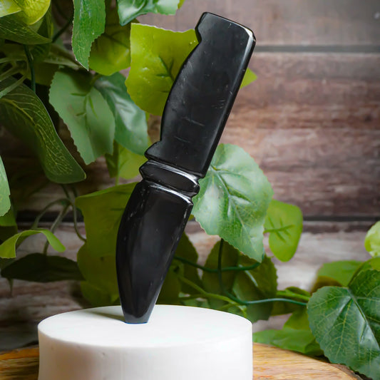 Real Black Obsidian Knife Alterware