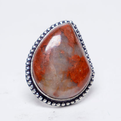 Crazy Lace Agate Crystal And Stone Ring Jewellery