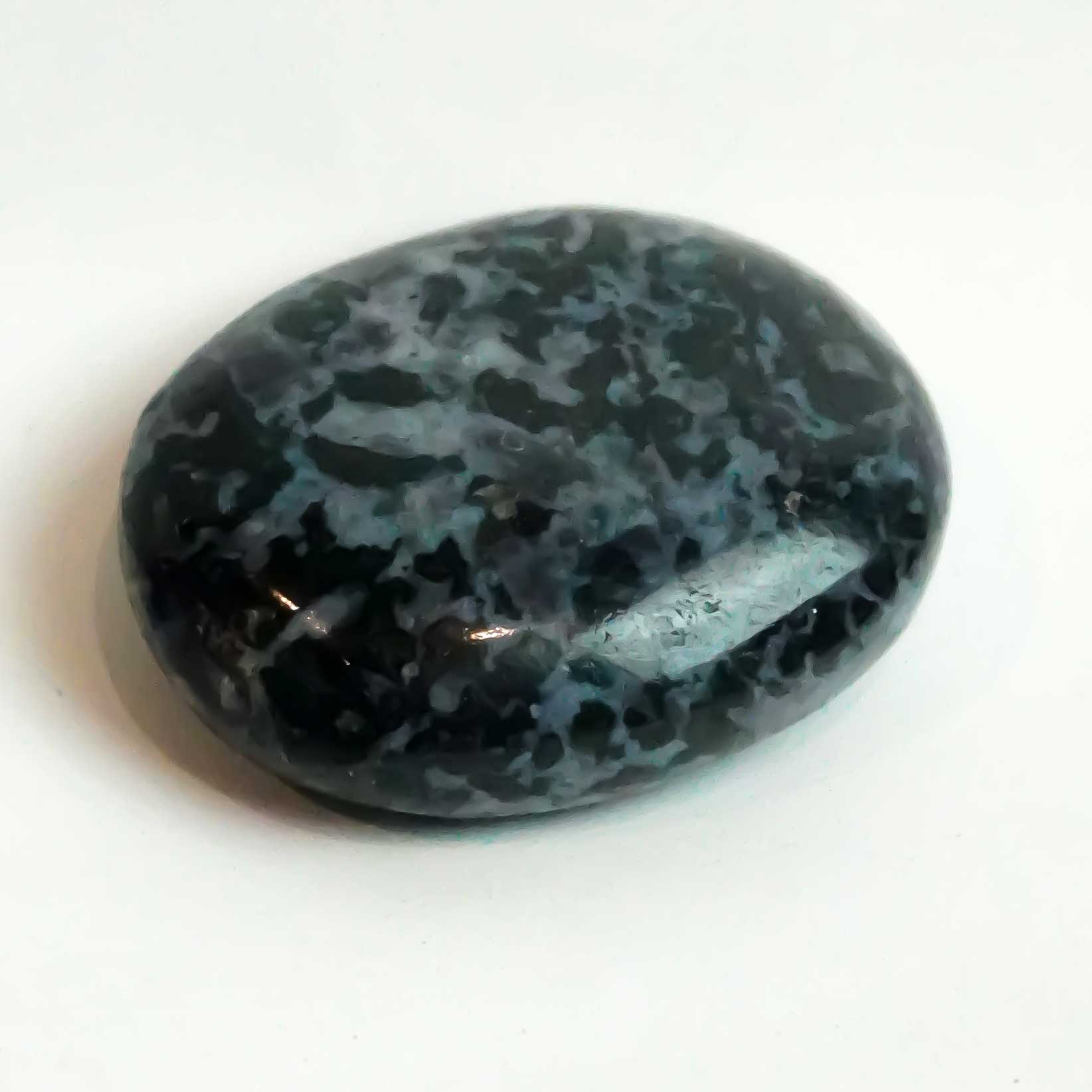 Real Larvikite Crystal Plam Stone