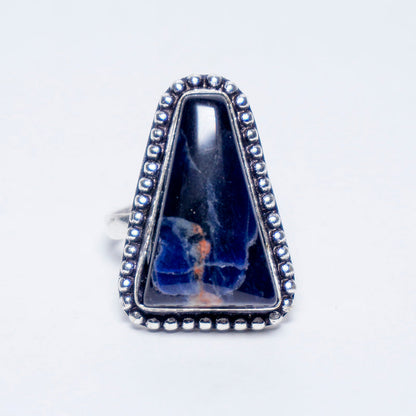 Lapis Crystal And Stone Ring Jewellery