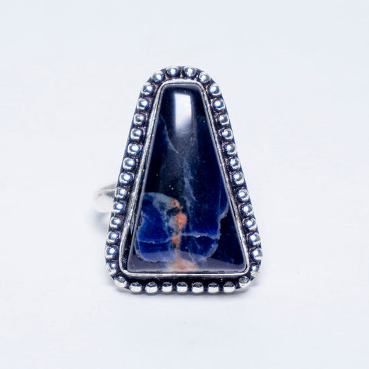 Lapis Crystal And Stone Ring Jewellery