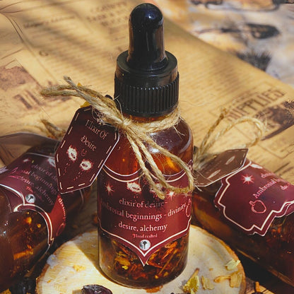 Elixir Of Desire/Be Irresistible Conjure Oil / Intention Oil / Hoodoo Oil