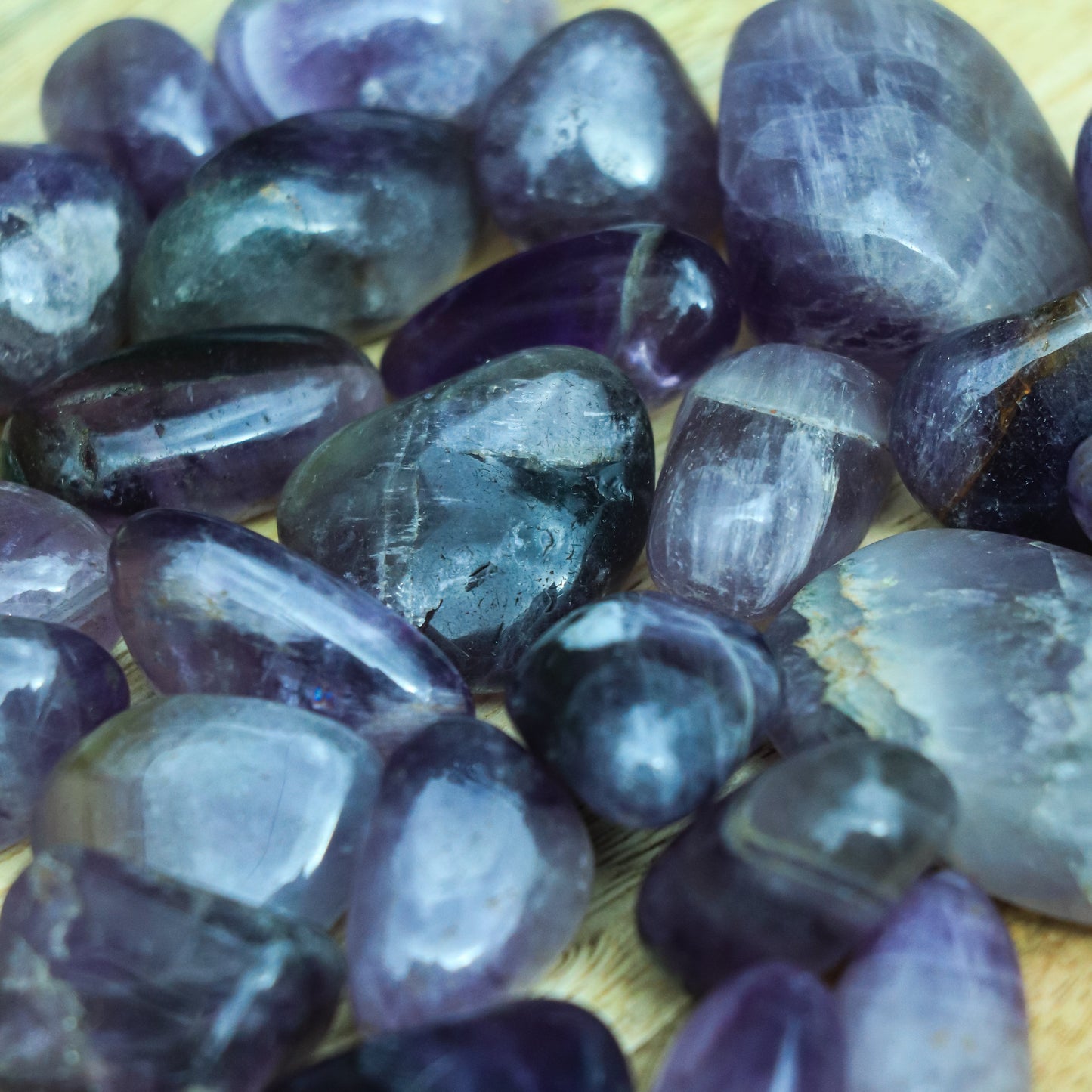 Amethyst Crystal Tumbles/Tumbled Stone