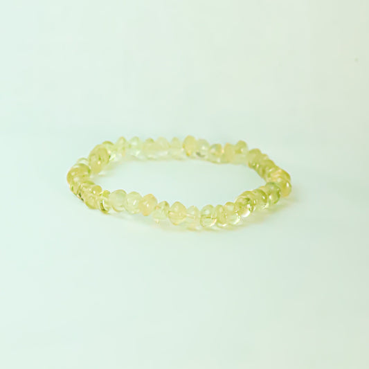 Real Citrine Rondelle Bracelet