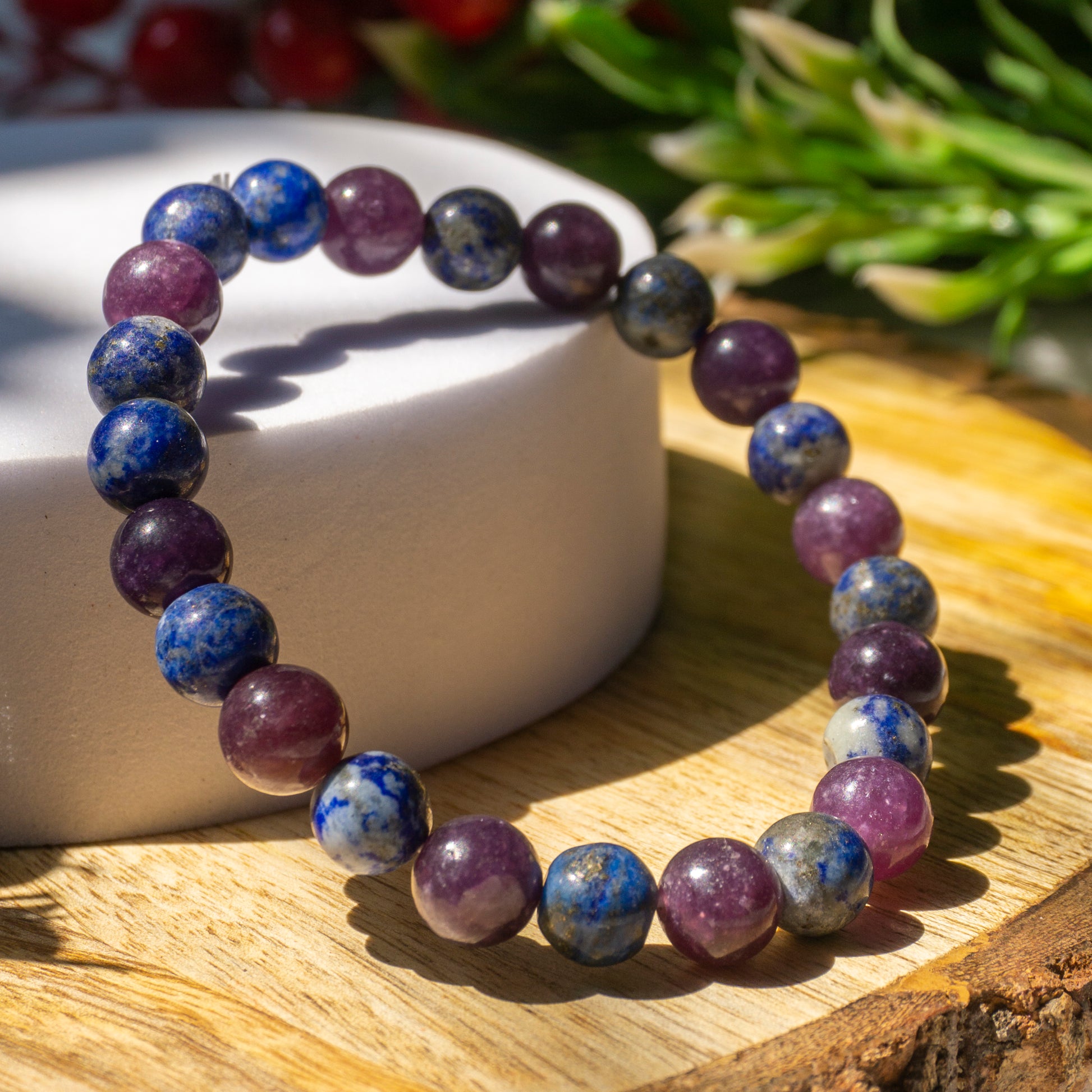 Emotional Balance, Exhaustion Relief, Positive Transformation Crystal And Stone Combination Bracelet Jewellery