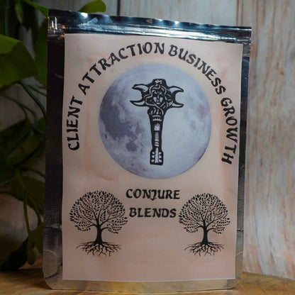 Real Client Attraction & Business Growth Manifestation Hoodoo Powder Herbs / Conjure Blends