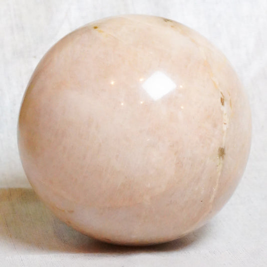 Peach Moonstone Crystal Sphere Ball