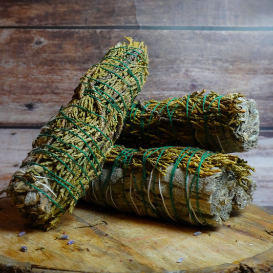 Pack Of 4 - Sage With Juniper Smudge Stick Bundle