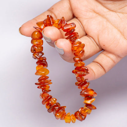 Baltic Amber Bracelet Crystal And Stone Chip Bracelet Jewellery