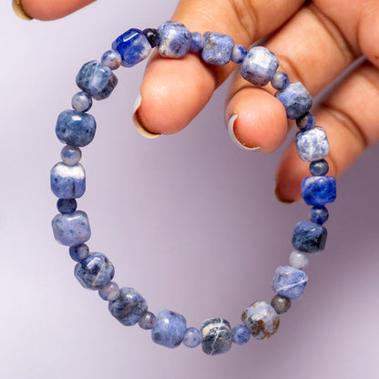 Sodalite Bracelet Crystal And Stone Fancy Bracelet Jewellery