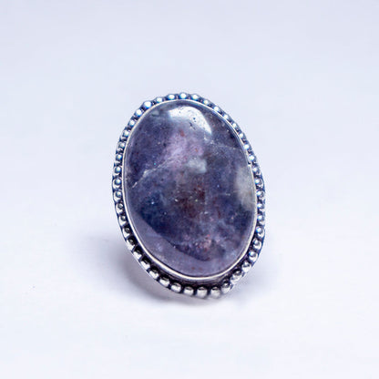 Uruguay Amethyst Crystal And Stone Ring Jewellery