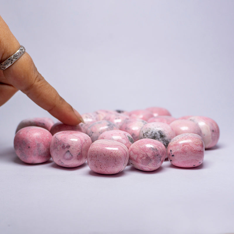 Rhodochrosite Tumble Crystal Tumbles/Tumbled Stone