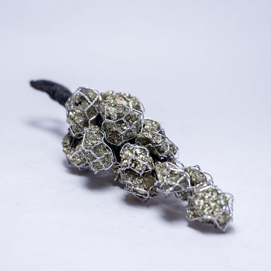 Silver Pyrite Hanger