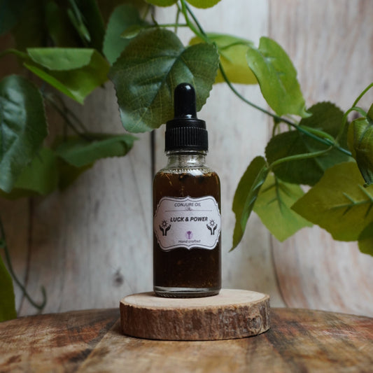 Van Van Conjure Oil / Luck & Power Conjure Oil / Hoodoo Oil / Intention Oil