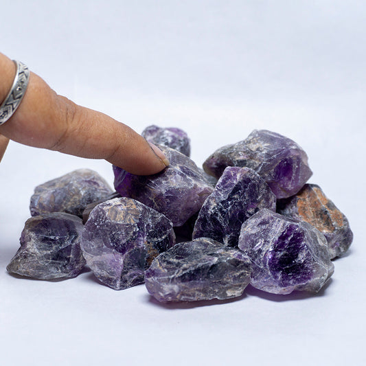 African Amethyst Raw Crystal Raw Stone