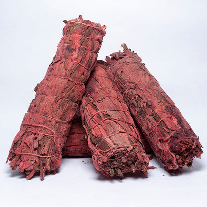 Pack Of 4-Dragon Blood Sage Sticks Smudge Sticks Bundles