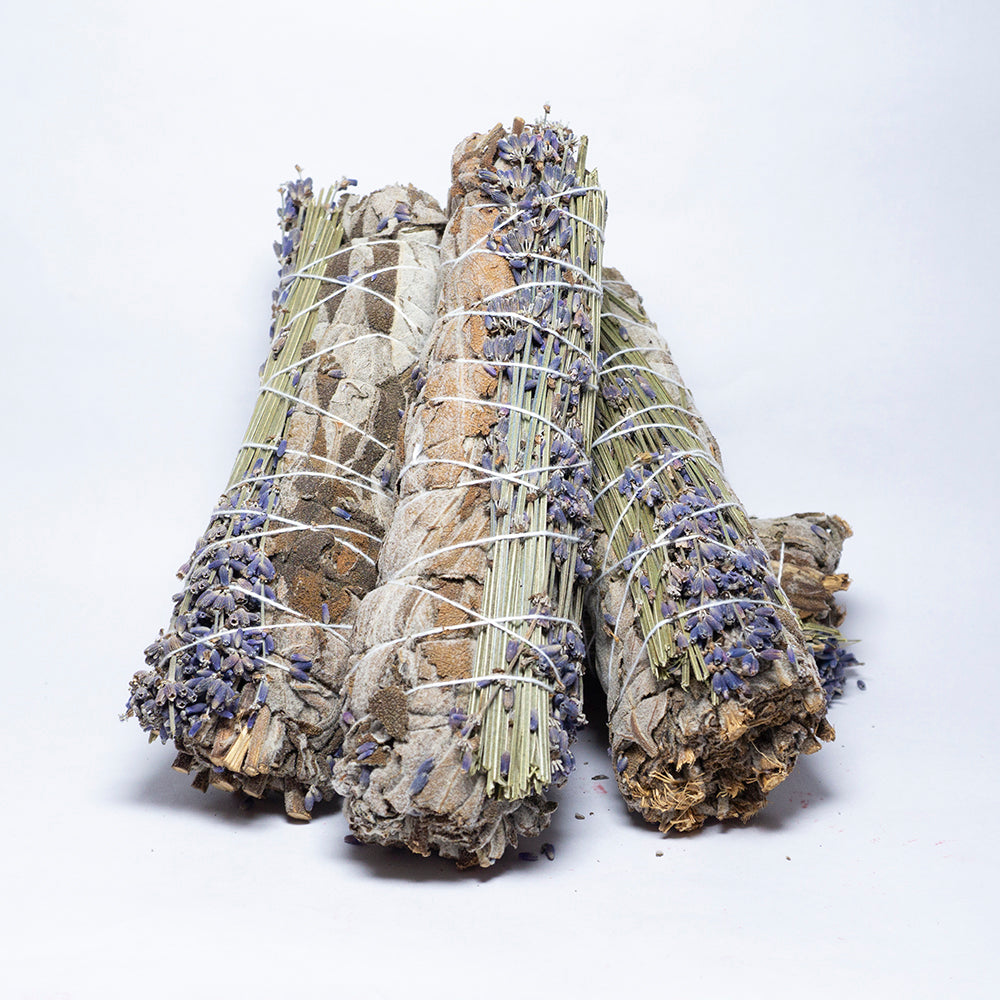 Pack Of 4 -Lavender Sage Sticks Smudge Sticks Bundles