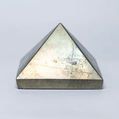 Pyrite Pyramid Crystal And Raw Stone