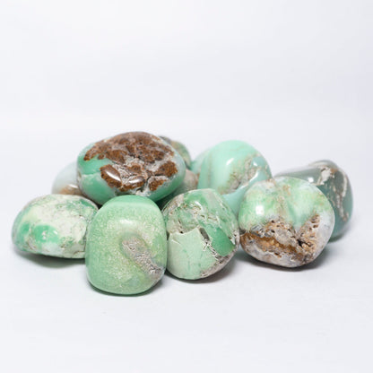 Chrysoprase Tumbles/Tumbled Stone