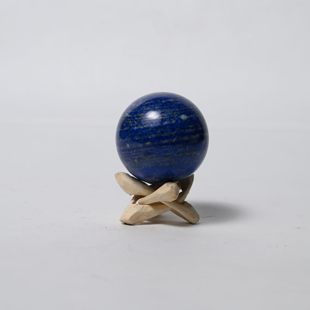 Real Lapis Lazuli Crystal Ball Sphere