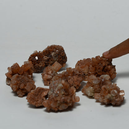 Real Aragonite Crystal Clusters