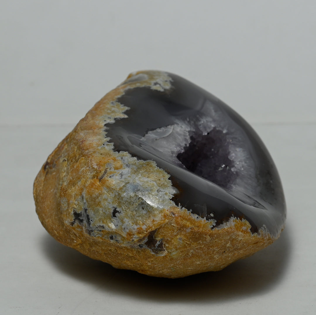 Real Druzy Agate Crystal Geode