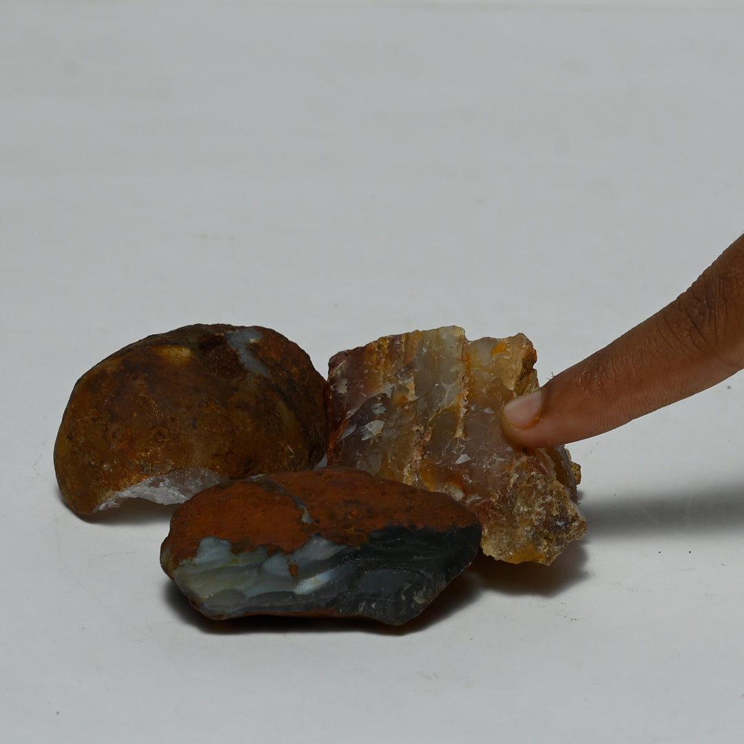 Real Botswana Agate Crystal Raw Stone