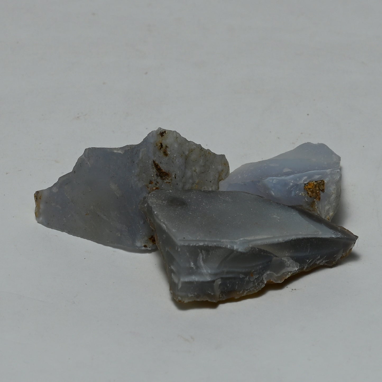 Real Chalcedony Crystal Raw Stone