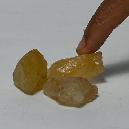 Real Citrine Crystal Raw Stone