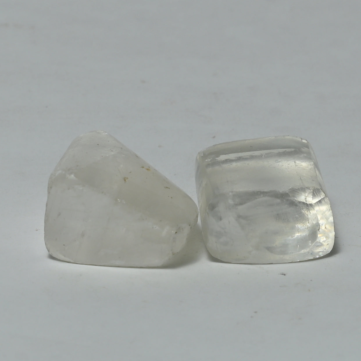 Real Clear Calcite Crystal Raw Stone