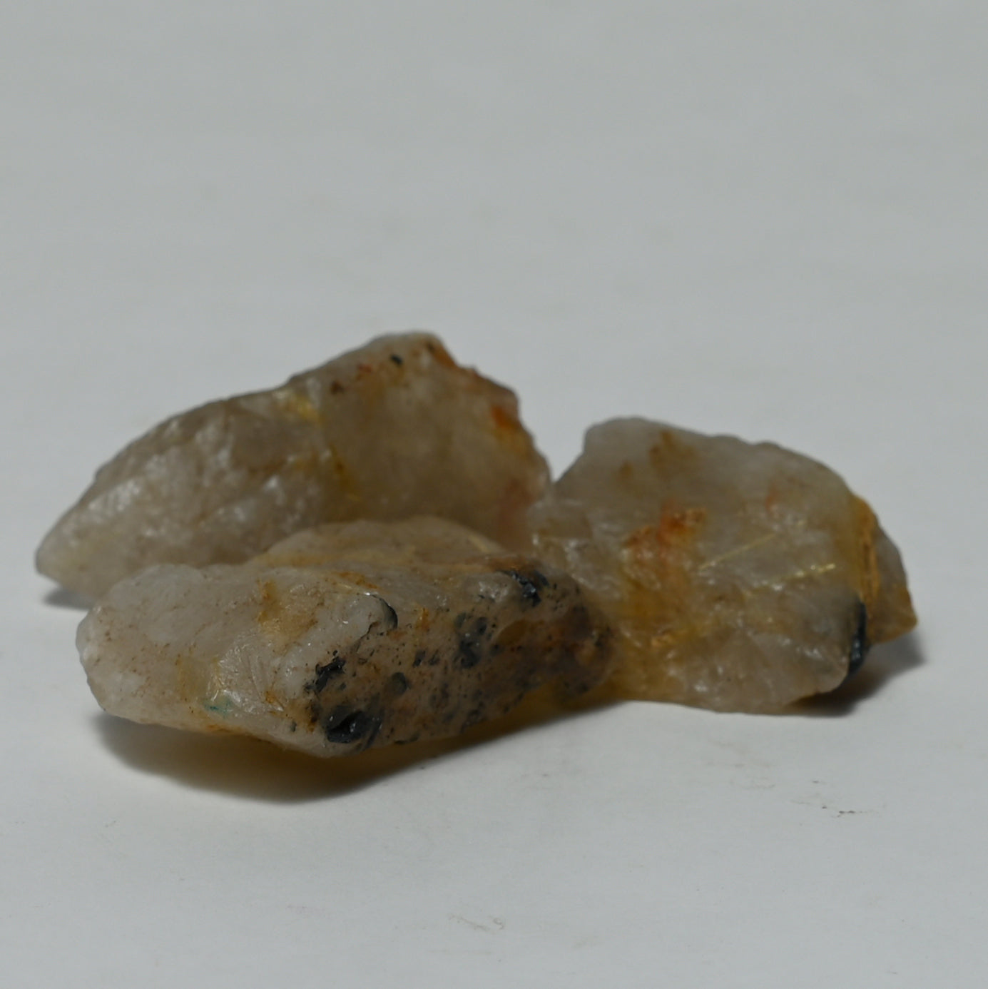 Real Golden Rutile Crystal Raw Stone