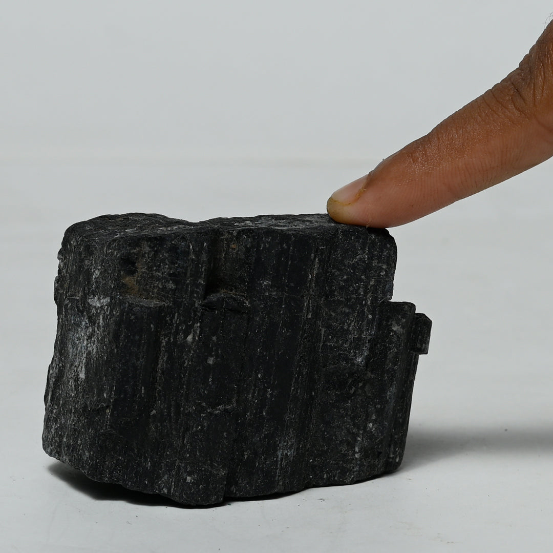 Real Black Tourmaline Crystal Raw Stone