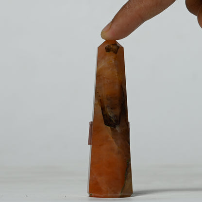 Real Peach Aventurine Crystal Tower