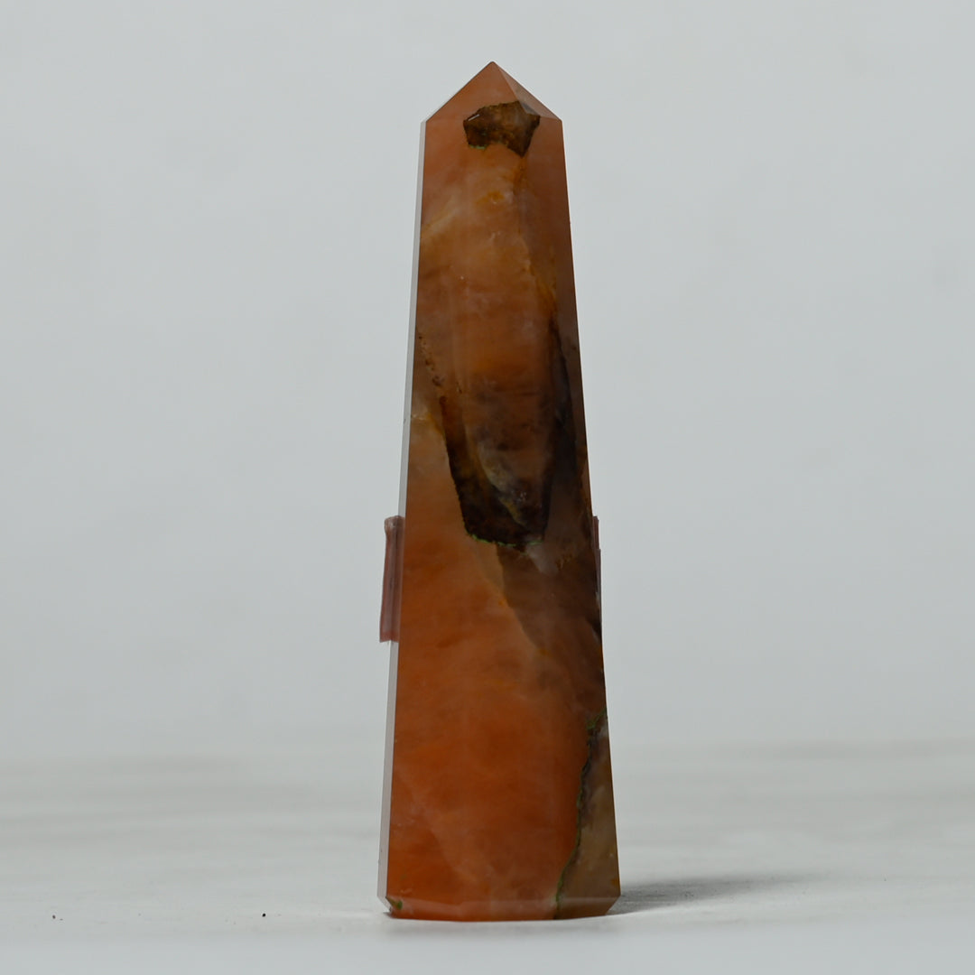 Real Peach Aventurine Crystal Tower