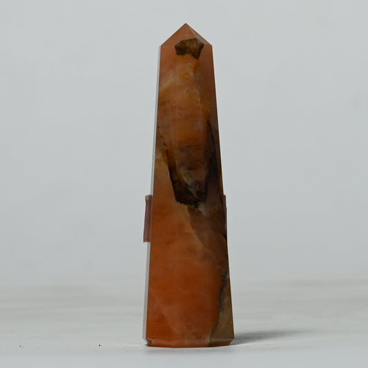 Real Peach Aventurine Crystal Tower