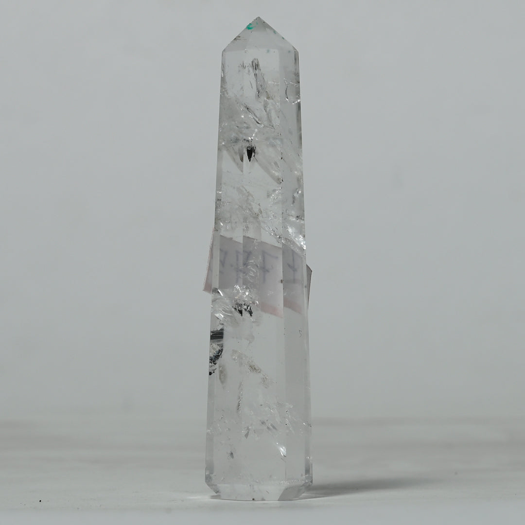 Real Clear Quartz Crystal Tower